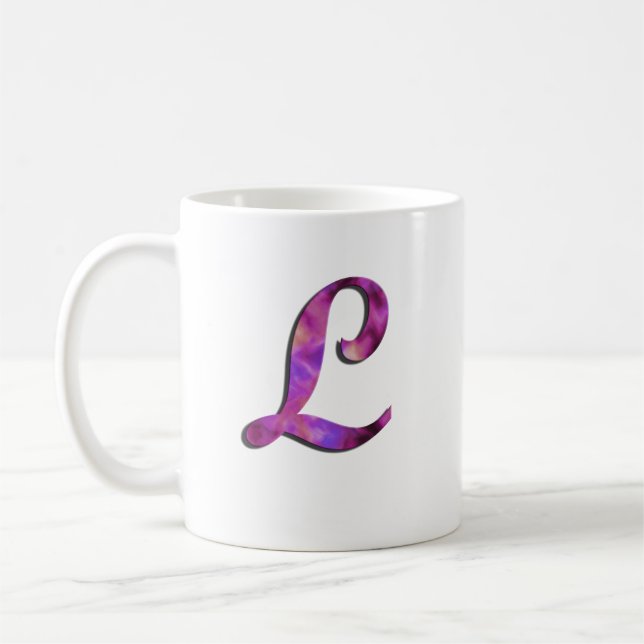 De Café Monograma L caneca (Esquerda)