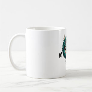 De Café Monstro do Ano   Caneca Personalizada Divertida