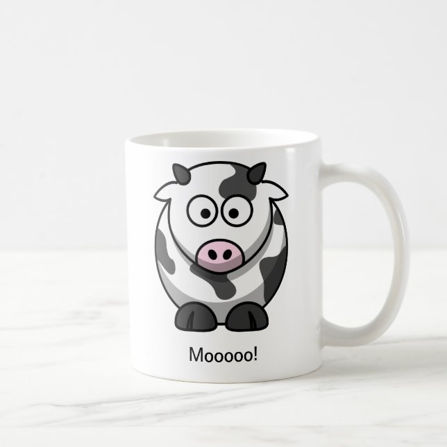 De Café Mooooo! Caneca da vaca (Direita)