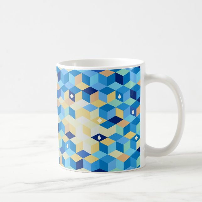 De Café Mosaico, caneca (Direita)