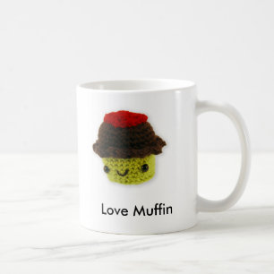 De Café Muffin do amor - caneca