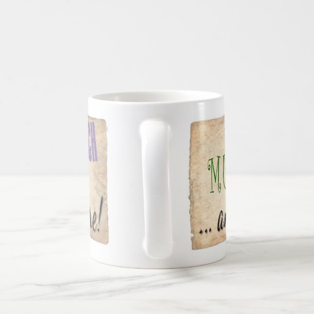 De Café Muito mais caneca (Alça)