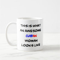 mulher cubana, caneca demais