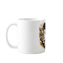 Mulheres Fortes São Como Tigres Caneca | Mulheres 