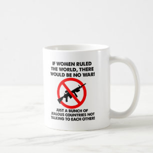 De Café Mulheres Governando o Mundo Caneca Divertida