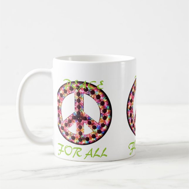 De Café multi paz para toda a caneca (Esquerda)