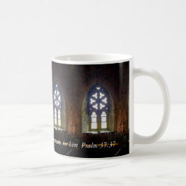 De Café Na caneca da capela com verso