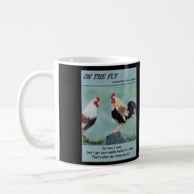 De Café - - Na mosca - caneca do galo (Esquerda)