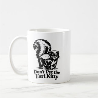 De Café Não acaricie a caneca do gatinho que peida
