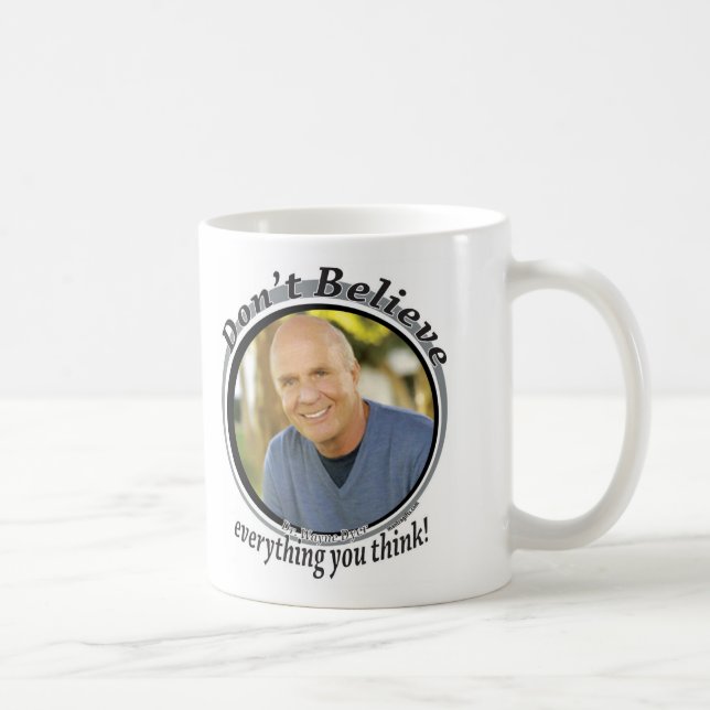De Café Não acredite que tudo você pensa a caneca (Direita)