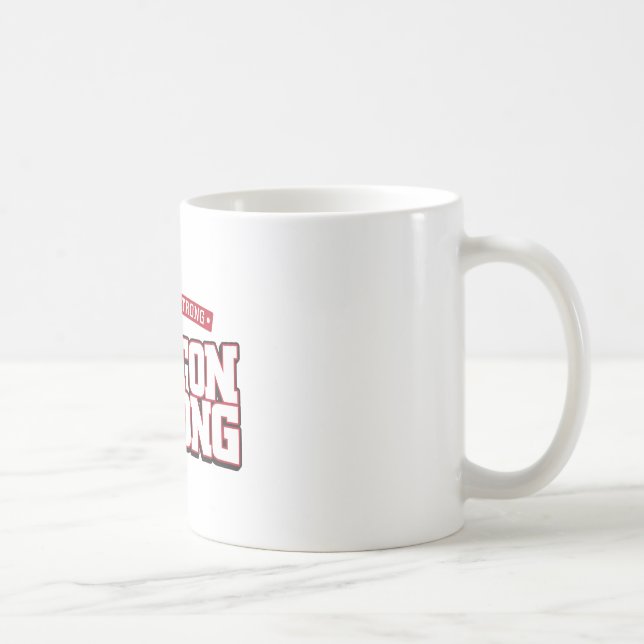 De Café Não apenas forte. Boston forte. Caneca (Direita)