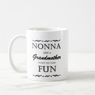 De Café Não como uma avó, exceto mais caneca divertida