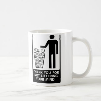 De Café Não desarrume sua caneca da mente