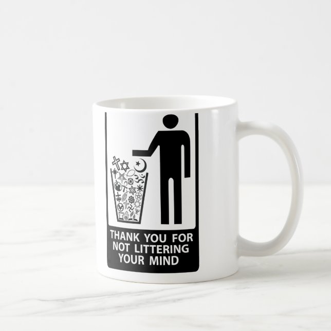 De Café Não desarrume sua caneca da mente (Direita)