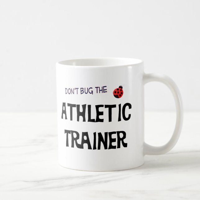 De Café Não desinsete a caneca atlética do instrutor (Direita)