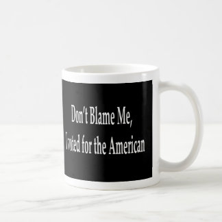 De Café Não me responsabilize que eu votei para a caneca
