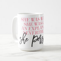 Não obstante persistiu caneca