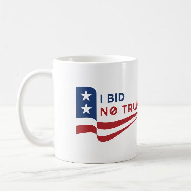 De Café Não ofereça nenhuma caneca do trunfo (Esquerda)