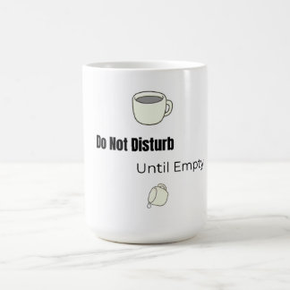 De Café Não Perturbe! Caneca | Caneca Divertida