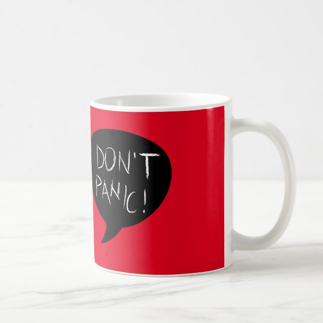 De Café Não se apavora a caneca (Direita)