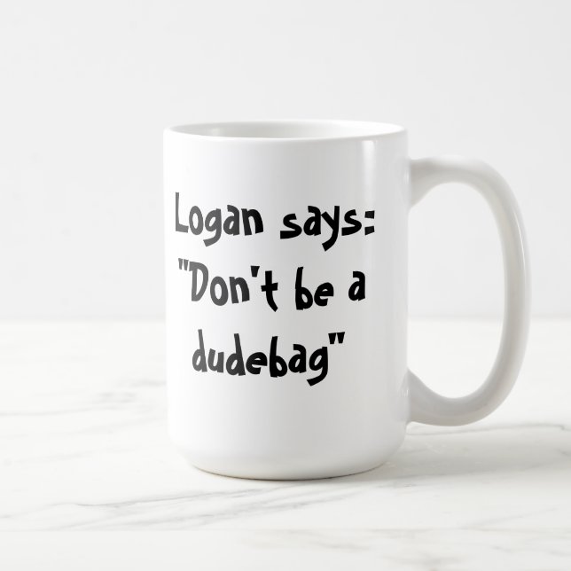 De Café Não seja uma caneca do dudebag! (Direita)