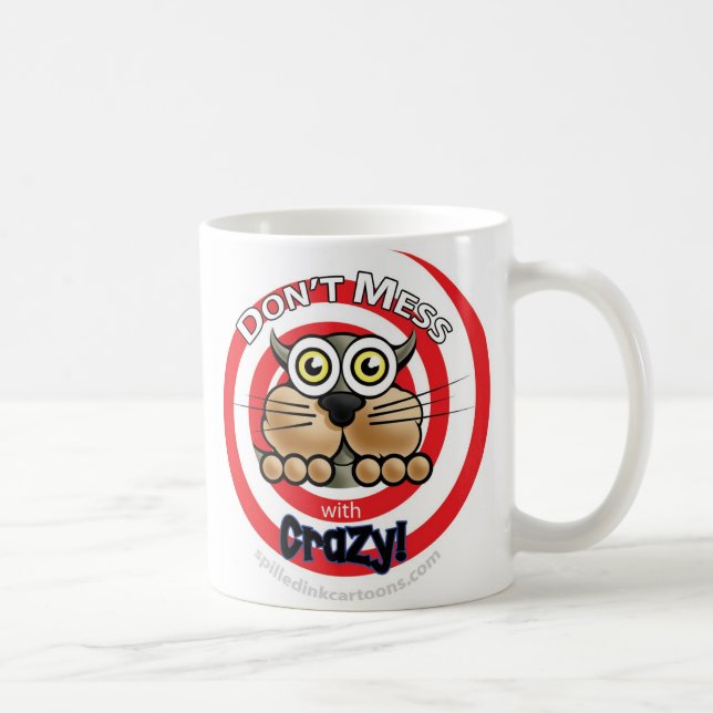 De Café Não suje com caneca louca (Direita)