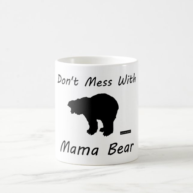 De Café Não suje com Mama Carregamento - caneca (Centro)