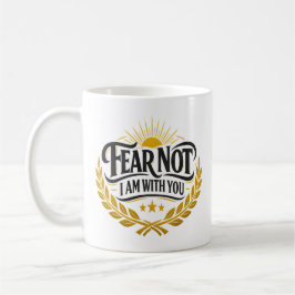 De Café Não Temas, Estou Contigo Caneca - Isaías 41:10