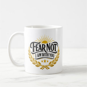 De Café Não Temas, Estou Contigo Caneca - Isaías 41:10
