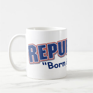 De Café Nascer republicano & caneca aumentada