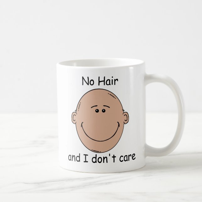 De Café Nenhum cabelo, eu não me importo - a caneca (Direita)