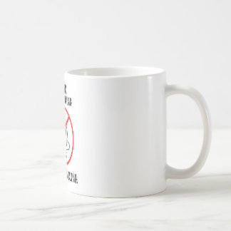De Café Nenhuma caneca do chá do T-Ensaque