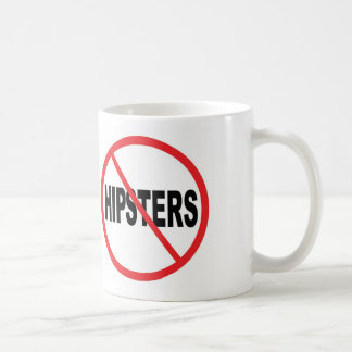 De Café Nenhuns hipsteres! Caneca