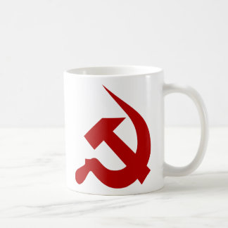 De Café Neo-Martelo do sangue & caneca grossos vermelhos