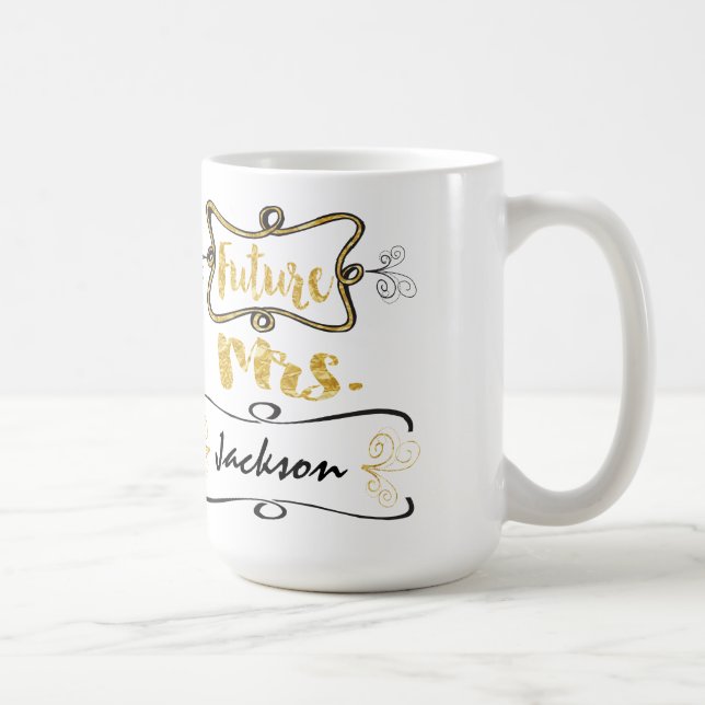 De Café Noiva a ser Sra. futura Caneca (Direita)