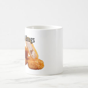 De Café Nugs não droga a caneca engraçada