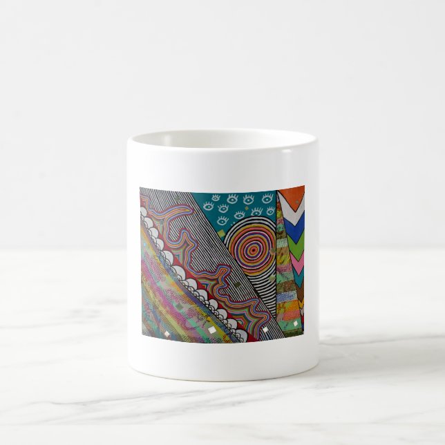 De Café o abstrato espelha a caneca (Centro)
