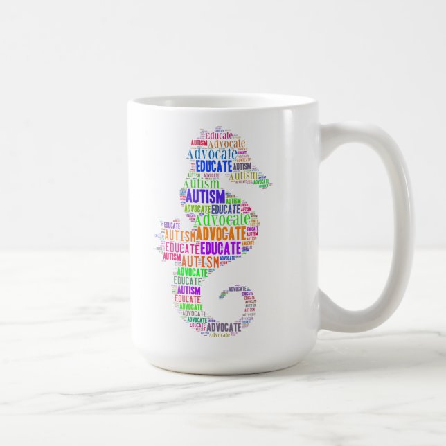 De Café o advogado do autismo educa a caneca GoTeamKate do (Direita)