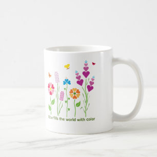 De Café O amor colore a caneca