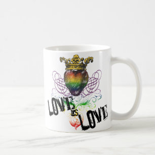 De Café O amor é caneca do amor