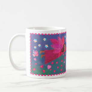 De Café O amor está na caneca do ar
