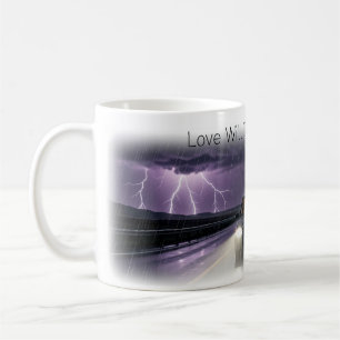 De Café O Amor Nos Destruirá Caneca Cerâmica Artística Tem