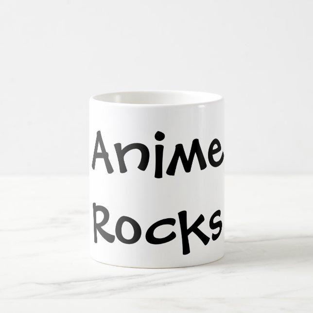 De Café O Anime balança a caneca (Centro)