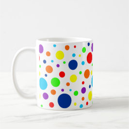 De Café O arco-íris mancha a caneca