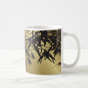 De Café O bambu sae do preto + Caneca feita sob encomenda