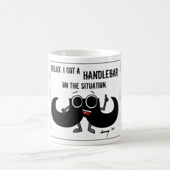 De Café O bigode "OBTEVE um GUIADOR caneca na SITUAÇÃO" (Centro)