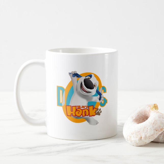 De Café O Calor da Pata | Caneca Clássica #11 (Com Donut)