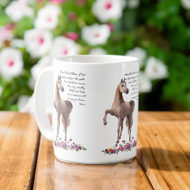 De Café O cavalo árabe e a caneca Rumi