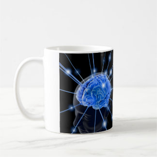 De Café O cérebro irradia a caneca