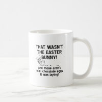 O "chocolate" Eggs a caneca engraçada